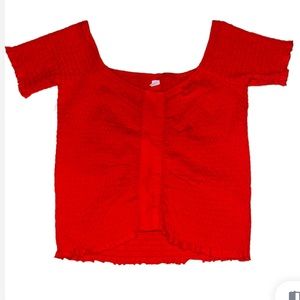RED nordstrom top size M